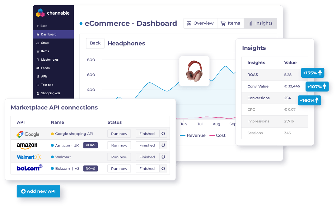 Sign up for a free trial with Channable