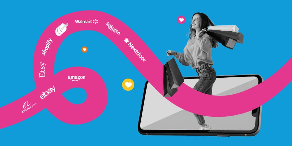 The top 10 Best online E-Commerce marketplaces in 2024