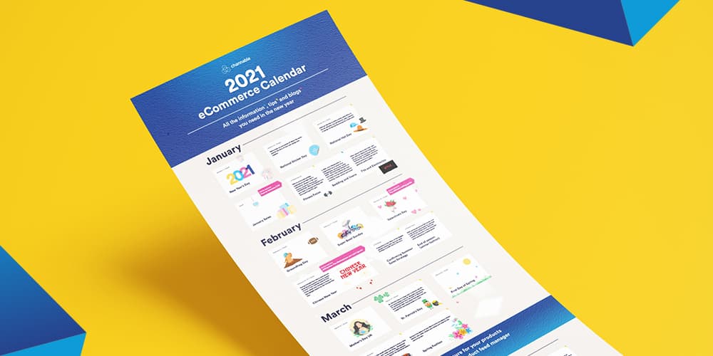 Channable's eCommerce calendar 2021