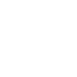 Idealo Partner Badge white